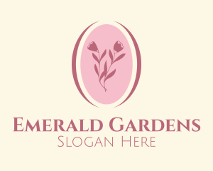 Flower Garden Pendant  logo design