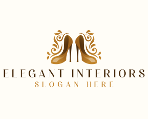 Elegant Shoe Boutique logo design