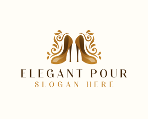 Elegant Shoe Boutique logo design