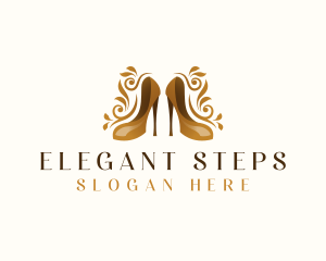 Elegant Shoe Boutique logo design