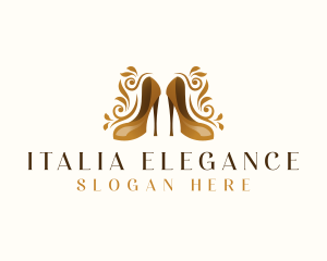 Elegant Shoe Boutique logo design