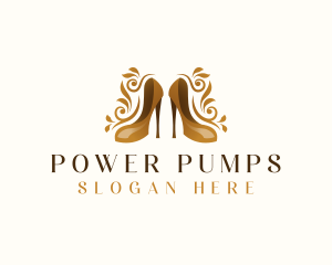 Pumps - Elegant Shoe Boutique logo design