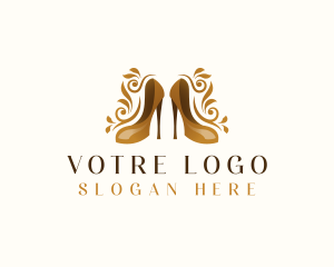 Pumps - Elegant Shoe Boutique logo design