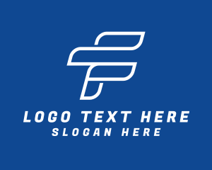 Firm - Fast Express Letter F logo design