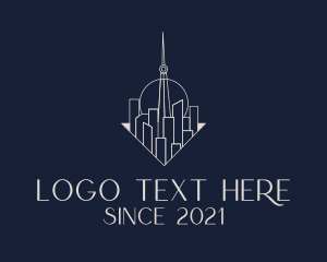 Minimalist - Minimalist City Tower logo design