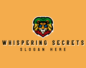 Lion Jamaican Rastafari Logo