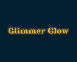 Magical Glow Aesthetic logo design