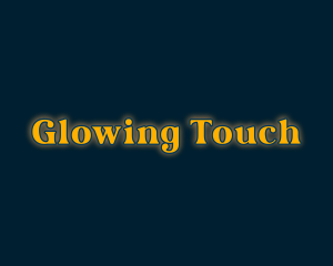 Magical Glow Aesthetic logo design