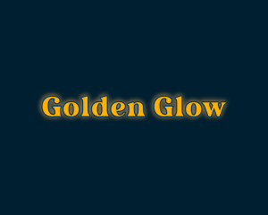 Magical Glow Aesthetic logo design