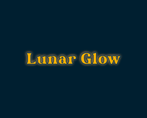 Magical Glow Aesthetic logo design