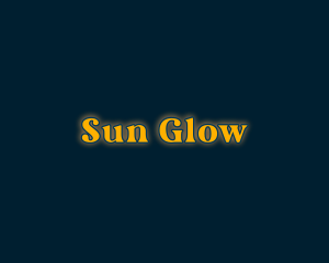 Magical Glow Aesthetic logo design