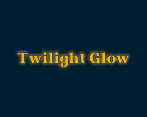 Magical Glow Aesthetic logo design