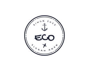 Anchor Restaurant Business logo design