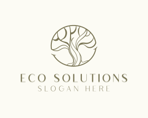 Environment - Tree Environment Wellness logo design