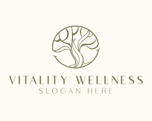 Tree Environment Wellness logo design