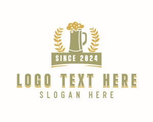 Stein Glass - Beer Mug Brewery logo design