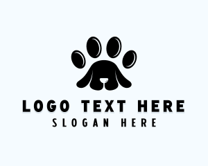 Pet - Dog Pet Grooming logo design