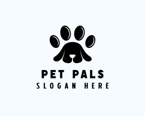 Dog Pet Grooming logo design