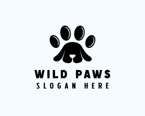 Dog Pet Grooming logo design