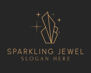 Golden Precious Gem logo design