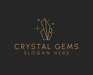 Golden Precious Gem logo design