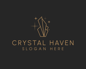 Golden Precious Gem logo design