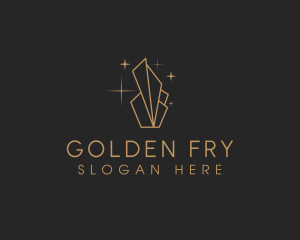 Golden Precious Gem logo design