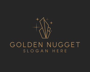 Golden Precious Gem logo design