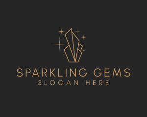 Golden Precious Gem logo design