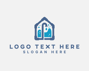 Tradesman - House Faucet Pipe Plumbing logo design