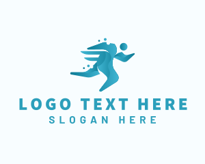 Marathon - Running Athlete Training logo design