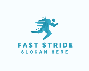 Running - Running Athlete Training logo design