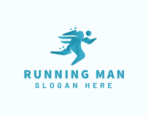 Running Athlete Training logo design