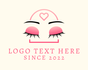 Cosmetic Tattoo - Beauty Eyebrow Lash Extensions logo design