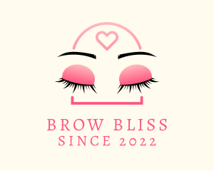 Eyebrow - Beauty Eyebrow Lash Extensions logo design