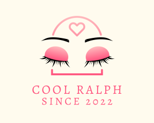 Beauty Eyebrow Lash Extensions logo design