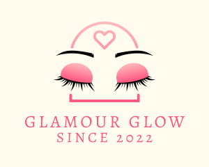 Eyeshadow - Beauty Eyebrow Lash Extensions logo design