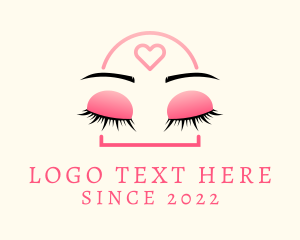 Beautiful - Beauty Eyebrow Lash Extensions logo design