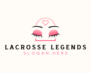 Beauty Eyebrow Lash Extensions logo design