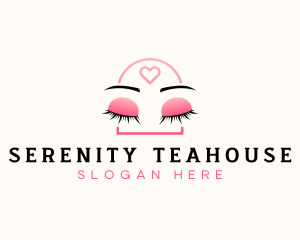 Beauty Eyebrow Lash Extensions logo design