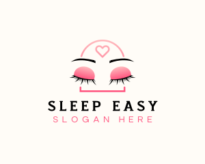 Beauty Eyebrow Lash Extensions logo design