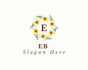 Sunflower Floral Gardening  Logo