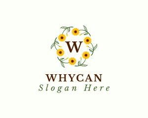 Sunflower Floral Gardening  Logo