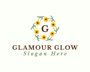 Wedding - Sunflower Floral Gardening logo design