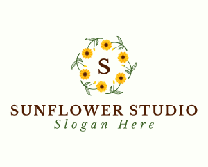 Sunflower - Sunflower Floral Gardening logo design