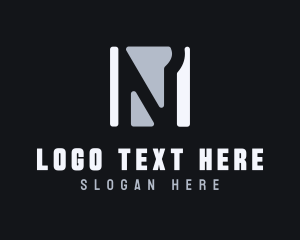 Letter Rp - Creative Studio Letter N logo design