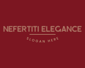 Elegant Deluxe Business logo design