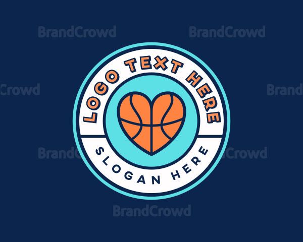 Basketball Sports Ball Logo