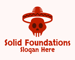 Mexican Skull Hat Logo