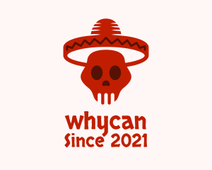 Mexico - Mexican Skull Hat logo design